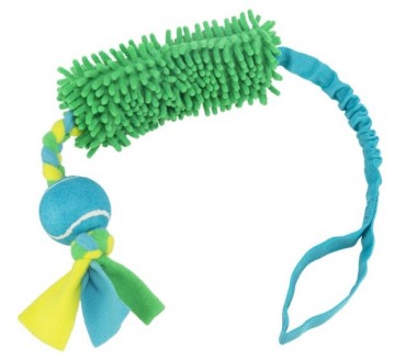 S170  trixie bungee tugger met tennisbal 85 cm